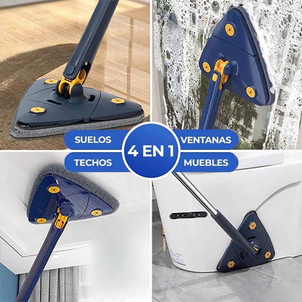Mopa 360 Cleanfy® + 3 Recambios Reutilizables