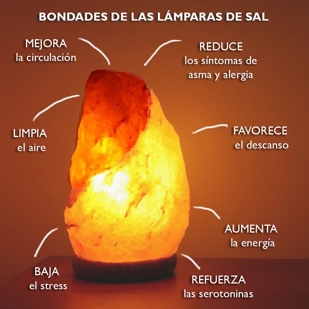 Lámpara de Sal del Himalaya Zenya® 3Kg