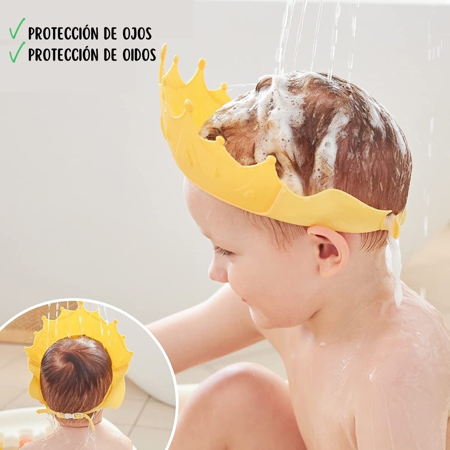 Gorro de ducha para bebés Kidsy®