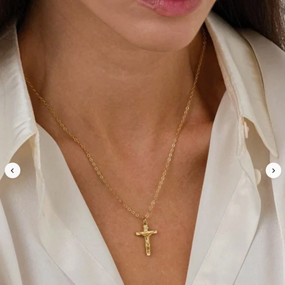 Collar Cruz oro Jewells®