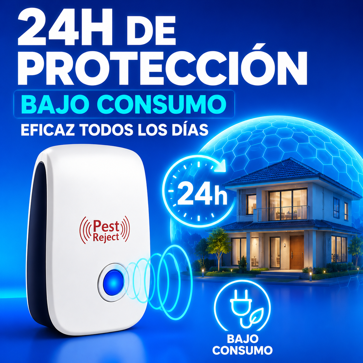 Repelente Ultrasónico PestReject®