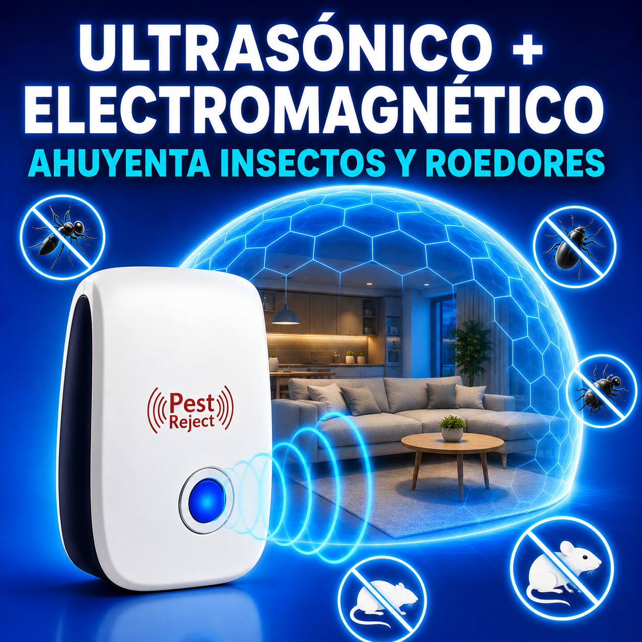 Repelente Ultrasónico PestReject®