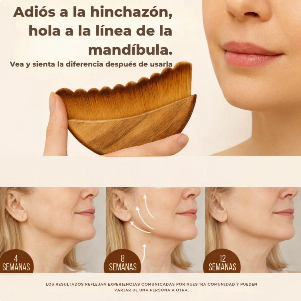 Cepillo Facial Linfático Skintec® (con estuche)