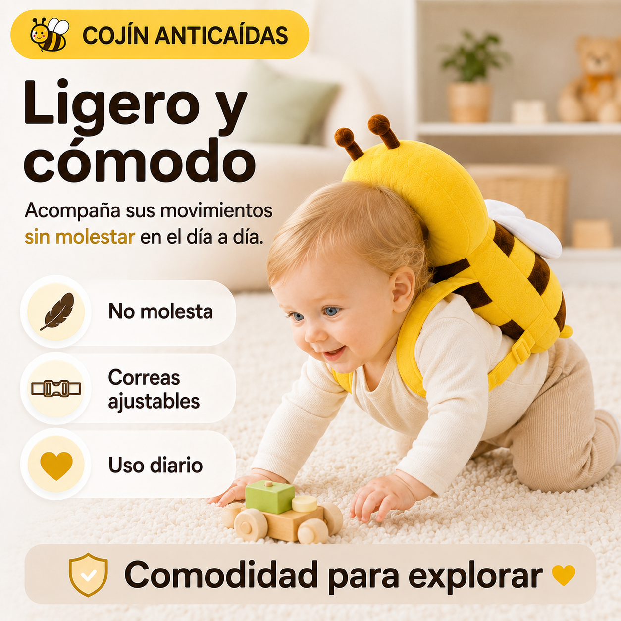 Cojín anticaída bebé Kidsy®