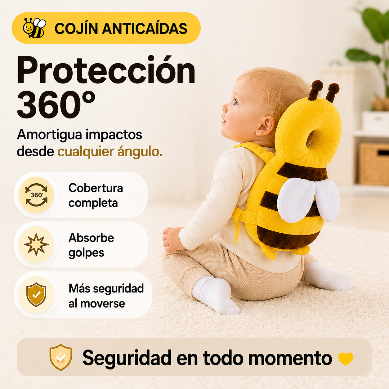 Cojín anticaída bebé Kidsy®