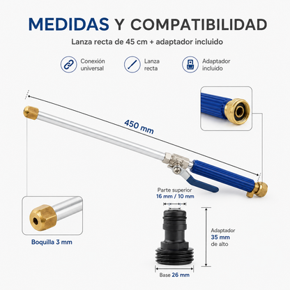 Lanza de agua a presión Carfy®