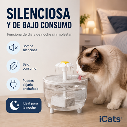Fuente Bebedero para gatos iCats®