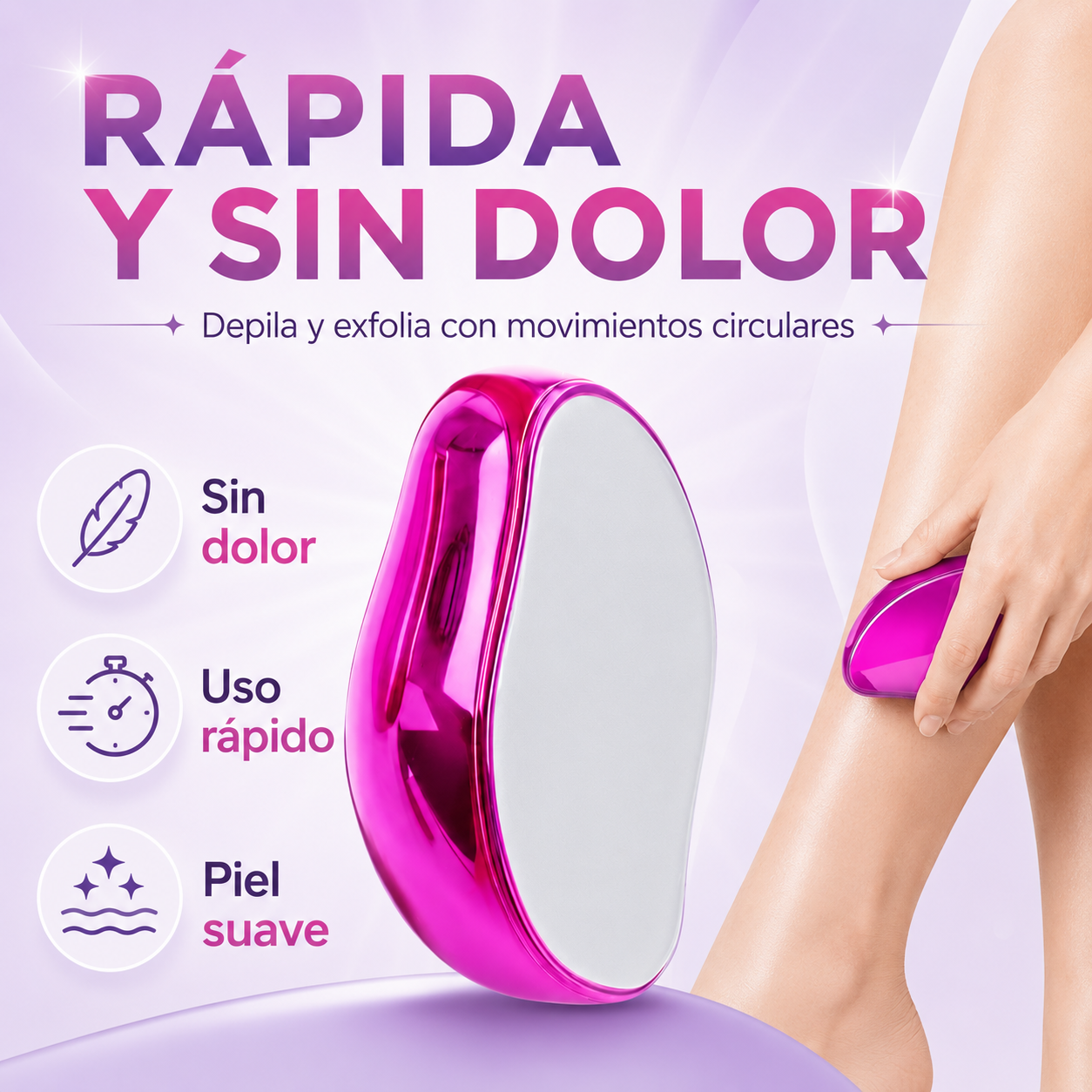Piedra depiladora mágica Crystal®