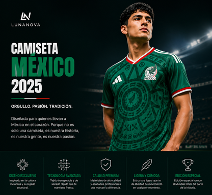 Camiseta Seleción México Hombre