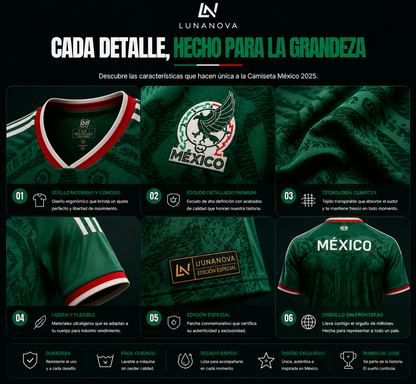 Camiseta Seleción México Hombre