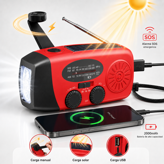 Radio de emergencias Powerson®