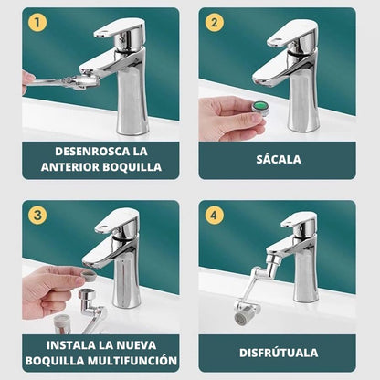 Grifo multifunción Waterjet®
