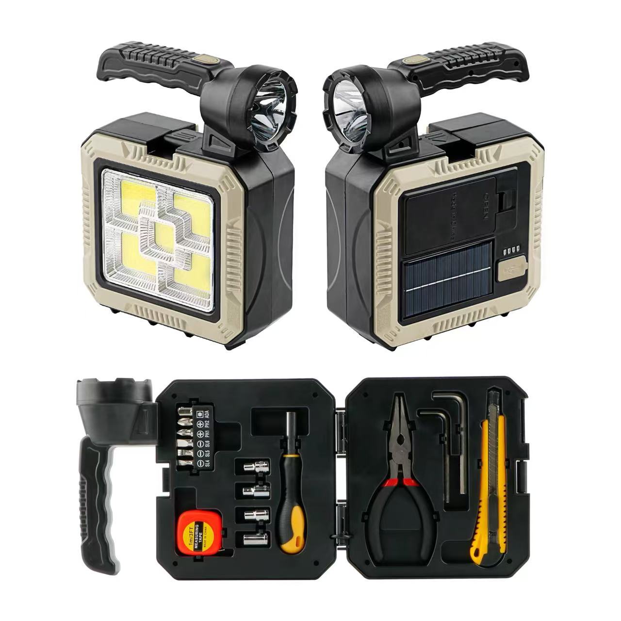 Linterna solar con Herramientas Powerson®
