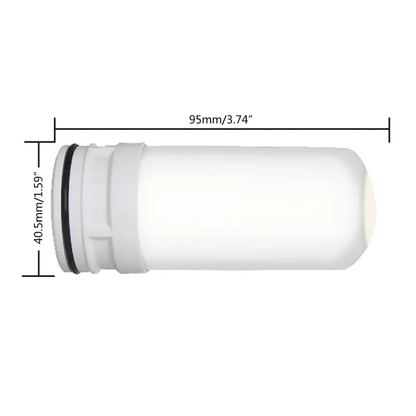 Pack 2x Recambio filtro universal