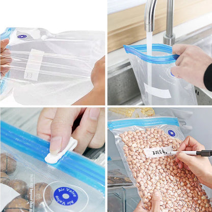 Envasadora al vacío Fresh® + 6 Bolsas grandes reutilizables